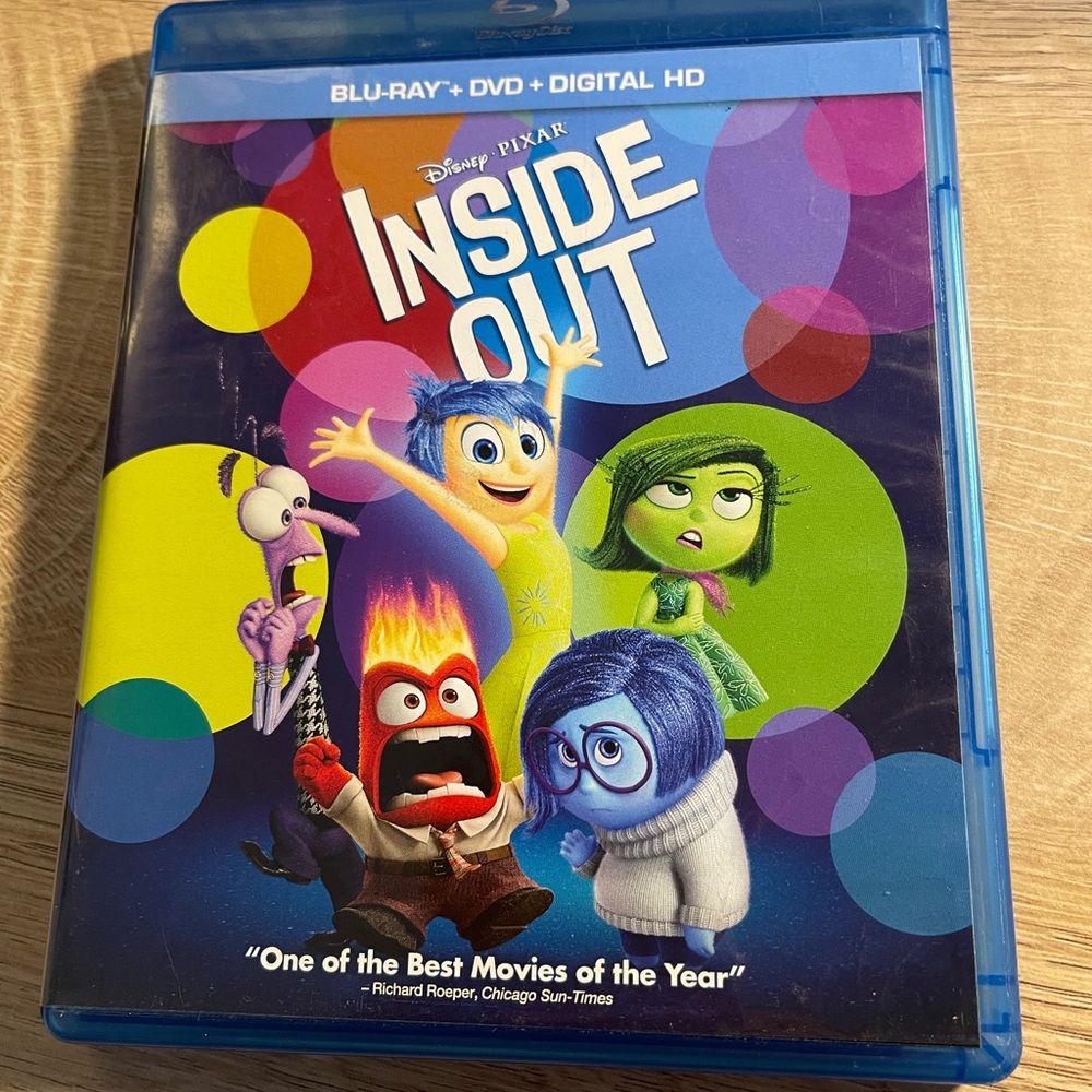 Inside Out Blu-ray + DVD + Digital HD